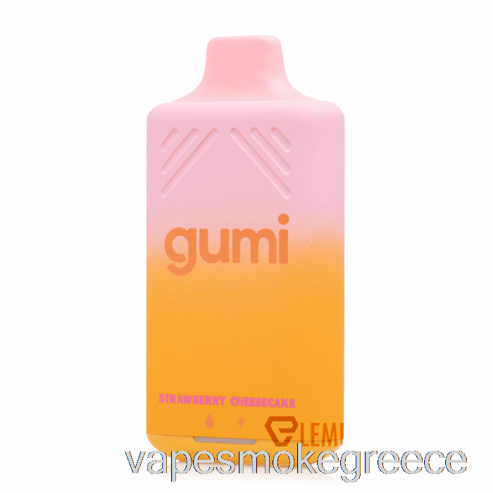 Vape Greece Gumi Bar 8000 Cheesecake φράουλα μιας χρήσης